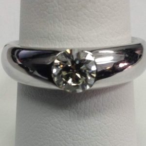 PLATINUM DIA RING 0.66CTTW
