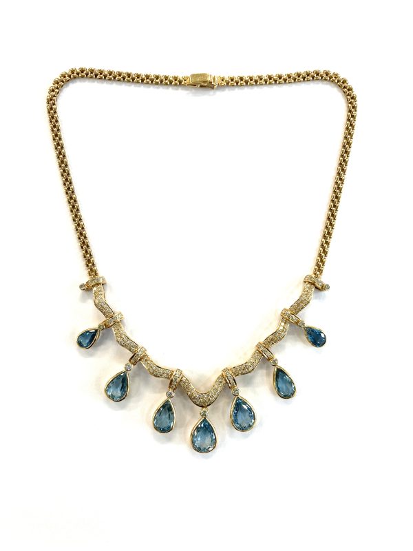 AQUAMARINE NECKLACE