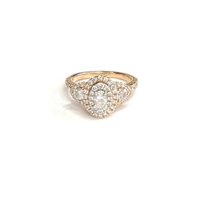 ROSE GOLD DIAMOND ENGAGMENT RING