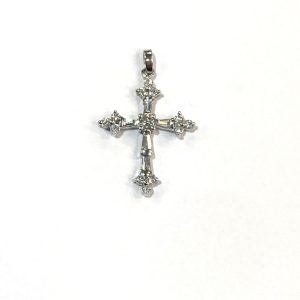 WHITE GOLD CROSS