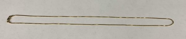 14K Y/G 18" BOX LINK CHAIN
