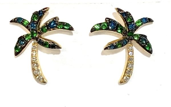 PALM TREE EARRINGS