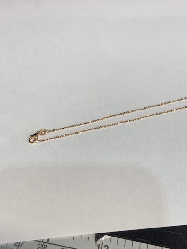 18" ROSE GOLD CHAIN 1.2 DWT