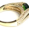 TOURMALINE & DIAMOND RING - Image 2