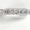 NATURAL ASHER CUT DIAMOND ETERNITY BAND - Image 2