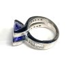 TANZANITE & DIAMONDS RING - Image 3