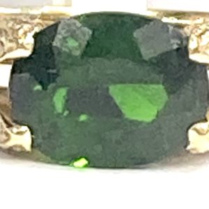 TOURMALINE & DIAMOND RING