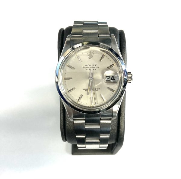 ROLEX 34MM STAINLESS-STEEL DATE